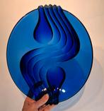 Grote Vintage Art Deco Schaal, Antiek en Kunst, Antiek | Glas en Kristal, Ophalen of Verzenden