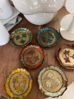 6 vintage Florentijnse onderzetters, Ophalen of Verzenden