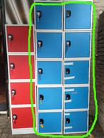 Ceha Cube locker OKK 40 - 10 blue lockers, Huis en Inrichting, Ophalen, Gebruikt, Ceha OKK 40