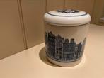 Stroopwafelpot grachtenpanden Amsterdam Royal Delft, Verzamelen, KLM Huisjes, Ophalen of Verzenden, Zo goed als nieuw