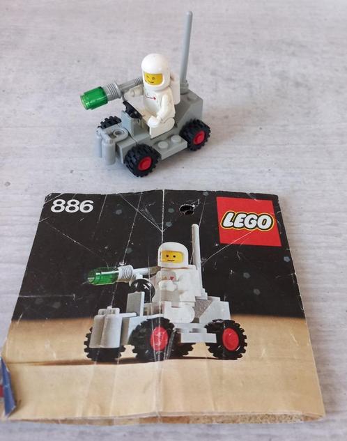lego 886-1 (c) lego classic ruimte, ruimte buggy (1979), Kinderen en Baby's, Speelgoed | Duplo en Lego, Gebruikt, Lego, Complete set