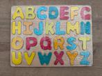 Houten Alfabet Puzzel - NIEUW, 2 tot 4 jaar, Nieuw, Van hout, Meer dan 50 stukjes