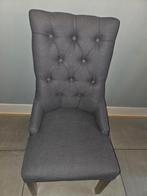 Landelijke eetkamerstoelen 6x, Huis en Inrichting, Stoelen, Ophalen, Gebruikt, Grijs, Vijf, Zes of meer stoelen
