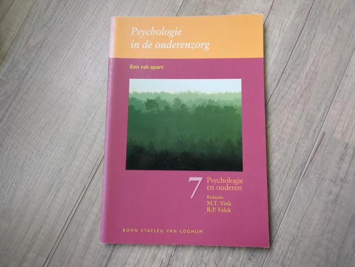 Studieboek Psychologie in de ouderenzorg Een vak apart, Boeken, Psychologie, Zo goed als nieuw, Klinische psychologie, Ophalen of Verzenden