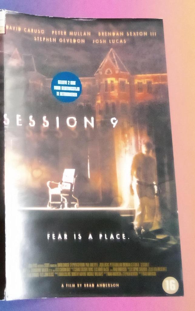 VHS - Session 9 - Ex-rental, Cd's en Dvd's, VHS | Film, Gebruikt, Horror, Vanaf 16 jaar, Verzenden
