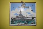 militaria bevrijding bord/tegel Karel Doorman, Verzenden, Overige soorten, Nederland, Overige typen