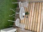 Franse bistro set, Tuin en Terras, Tuinsets en Loungesets, Overige materialen, Gebruikt, Tuinset, Ophalen
