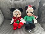 Disney store kerst knuffels 2021 2024 Mickey & Minnie Mouse, Ophalen of Verzenden, Mickey Mouse, Zo goed als nieuw, Knuffel