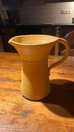 Mooie gele vaas, plm 23 cm hoog, Antiek en Kunst, Antiek | Keramiek en Aardewerk, Ophalen of Verzenden