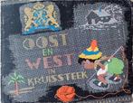 Oost en West in kruissteek borduren, Hobby en Vrije tijd, Borduren en Borduurmachines, Ophalen of Verzenden, Gebruikt, Handborduren