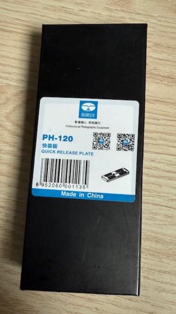 Sirui PH-120 Snelkoppelingsplaat beschikbaar voor biedingen