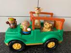 Little people safari jeep met geluid, Kinderen en Baby's, Speelgoed | Fisher-Price, Ophalen of Verzenden, Zo goed als nieuw, Auto of Voertuig
