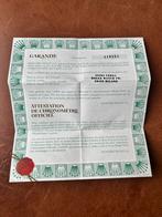 Rolex certificaat origineel, Gebruikt, Rolex, Polshorloge, Ophalen of Verzenden