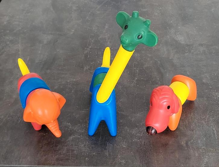 Jaren tachtig speelgoed van het merk Tupperware, Kinderen en Baby's, Speelgoed | Bouwstenen, Gebruikt, Ophalen