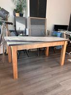 uitklapbare eettafel, Huis en Inrichting, Tafels | Eettafels, Ophalen, Gebruikt, 150 tot 200 cm, Vijf personen of meer