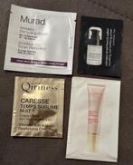 4 gezichtsverzorging testers creme Murad Clarins Qiriness, Verzenden, Nieuw, Gehele gezicht, Verzorging