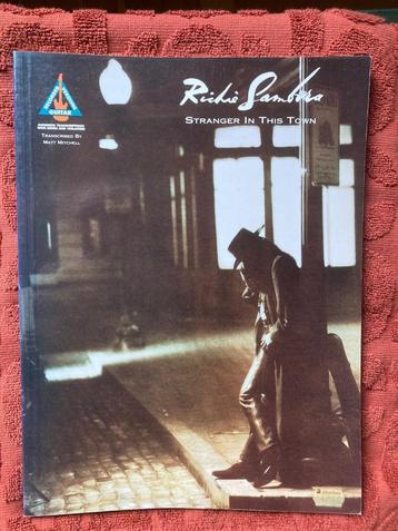 Rickie Sambira Stranger in this town Guitar songbook gitaar beschikbaar voor biedingen
