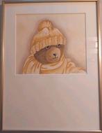 Berenaquarel .. Liesbeth IJben .., Antiek en Kunst, Kunst | Schilderijen | Klassiek, Ophalen of Verzenden