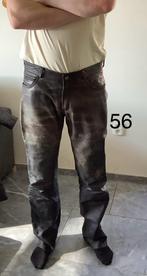 Leren motorbroek Maat 56, Ophalen, Tweedehands, Heren, Broek | leer
