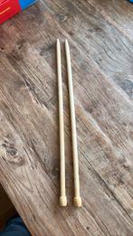 Houten breinaalden 120 mm, Ophalen of Verzenden, Zo goed als nieuw, Breien, Naald