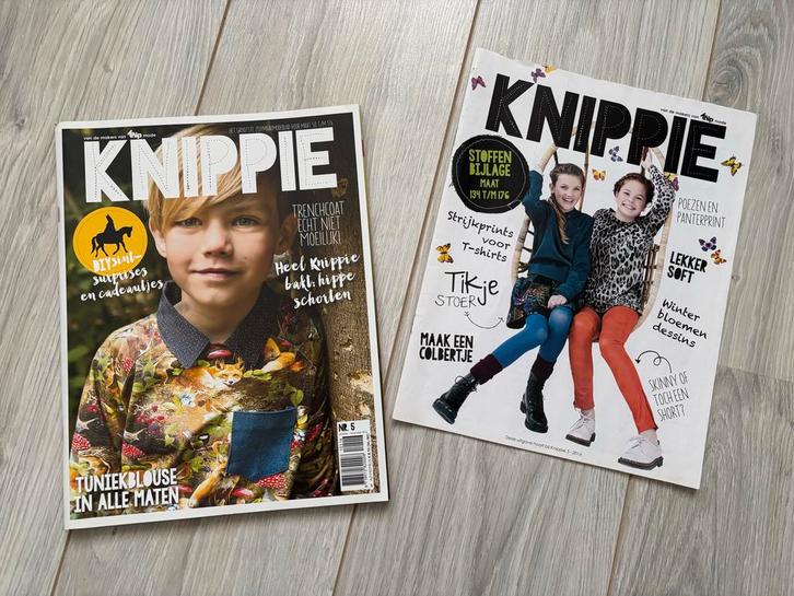 Knippie 2016 Nr. 5 Naaipatronen patronenblad, Hobby en Vrije tijd, Kledingpatronen, Zo goed als nieuw, Overige typen, Kind, Knippie