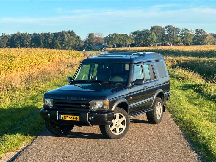 Land Rover Discovery 2 4.0 V8 lpg g3 grijskenten youngtimer, Auto's, Bestelauto's, Bedrijf, 4x4, ABS, Airbags, Airconditioning