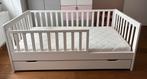 Te koop: Petite Amelie peuterbed Plume 140x70 incl lade, Ophalen, 70 tot 85 cm, 140 tot 160 cm, Zo goed als nieuw