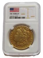 **1904-S - USA " gouden " Morgan Dollar  **zie beschrijving*, Verzenden, Noord-Amerika, Losse munt