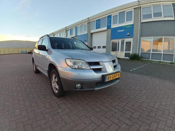 Mitsubishi Outlander 2.0 MPI 2WD 2008 LPG, Auto's, Mitsubishi, Bedrijf, Outlander, Trekhaak, LPG, F, SUV of Terreinwagen, Handgeschakeld