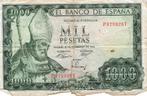 Bankbiljet:  SPANJE  -  1000 pesetas  (1965), Postzegels en Munten, Bankbiljetten | Europa | Niet-Eurobiljetten, Verzenden, Overige landen