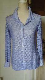 SUPER LEUKE opengewerkte blauw/lila blouse mt. S - nieuw, Ophalen of Verzenden, Nieuw, Maat 36 (S), Blauw