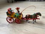 Playmobil paard en wagen, Complete set, Ophalen of Verzenden, Zo goed als nieuw