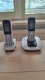 Set Panasonic Huis telefoons, Ophalen of Verzenden, Gebruikt, 2 handsets