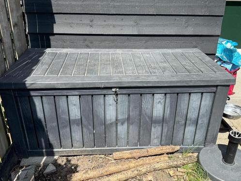 Keter Eastwood Opbergbox Grijs - 570 L, Tuin en Terras, Bergingen en Tuinkasten, Kunststof, Ophalen