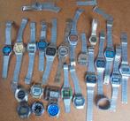 horloges restpartij wel alles defect (22 stuks), Sieraden, Tassen en Uiterlijk, Horloges | Heren, Overige merken, Staal, Gebruikt