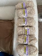 Wol 13 bolletjes (50 gr) beige, Ophalen of Verzenden, Nieuw, Breien of Haken, Wol of Garen