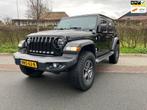 Jeep Wrangler 2.2D Sahara Automaat, Open Sky, Grijs kenteken, Auto's, Stof, Gebruikt, 4 cilinders, Zwart