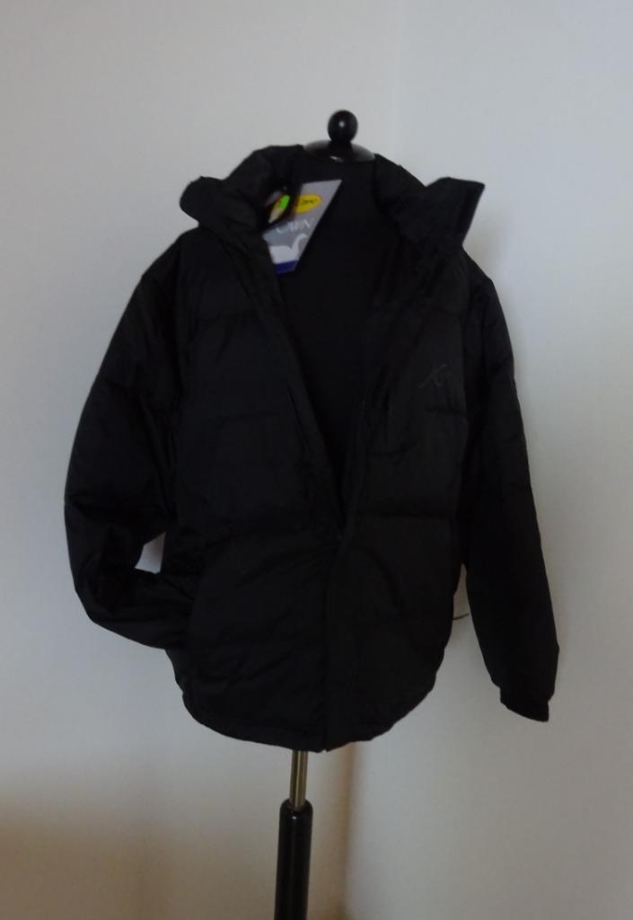 NIEUW Maat S-M. Warme Winter Jas van 80 % eenden dons, Kleding | Heren, Jassen | Winter, Nieuw, Maat 46 (S) of kleiner, Zwart