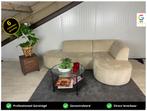 GRATIS LEVERING Organische Hoekbank Beige 245x170 GEREINIGD, Huis en Inrichting, Banken | Bankstellen, Hoekbank, Ophalen of Verzenden