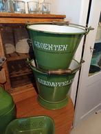 Groen Emaille, Antiek en Kunst, Antiek | Emaille, Ophalen of Verzenden