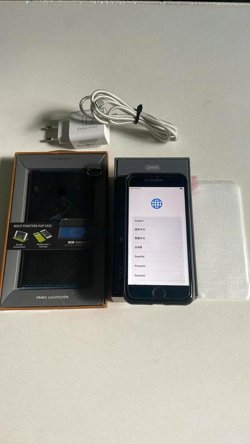 Topdeal! Apple iPhone 8 256 GB, Telecommunicatie, Mobiele telefoons | Apple iPhone, Zo goed als nieuw, 256 GB, iPhone 8, Grijs