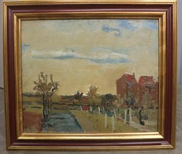 Piet GILLES, expressionistisch landschap beschikbaar voor biedingen