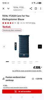 Kledingstomer Tefal, Witgoed en Apparatuur, Stoomapparaten, Ophalen, Nieuw, Kledingstomer