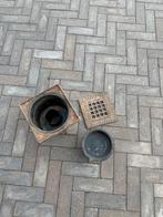 Straatkolk met rooster, Gebruikt, Ophalen of Verzenden, Minder dan 2 meter, 80 mm of meer