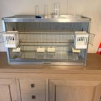 Kweek - Broedkooi, Dieren en Toebehoren, Vogels | Hokken en Kooien, Ophalen, Zo goed als nieuw, Aluminium, Broedkooi of Kweekkooi