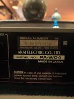gevraagd: AKAI PA-W04 Power Amplifier, Overige merken, Stereo, Gebruikt, Minder dan 60 watt