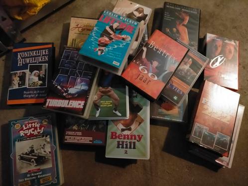 Partij video banden, Cd's en Dvd's, VHS | Film, Gebruikt, Komedie, Alle leeftijden, Ophalen of Verzenden