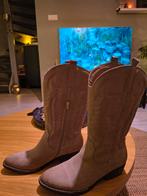 Beige western boots maat 42, Kleding | Dames, Sub 55, Beige, Ophalen of Verzenden, Zo goed als nieuw