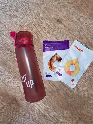 AirUp fles roze, met twee gloednieuwe pods! beschikbaar voor biedingen