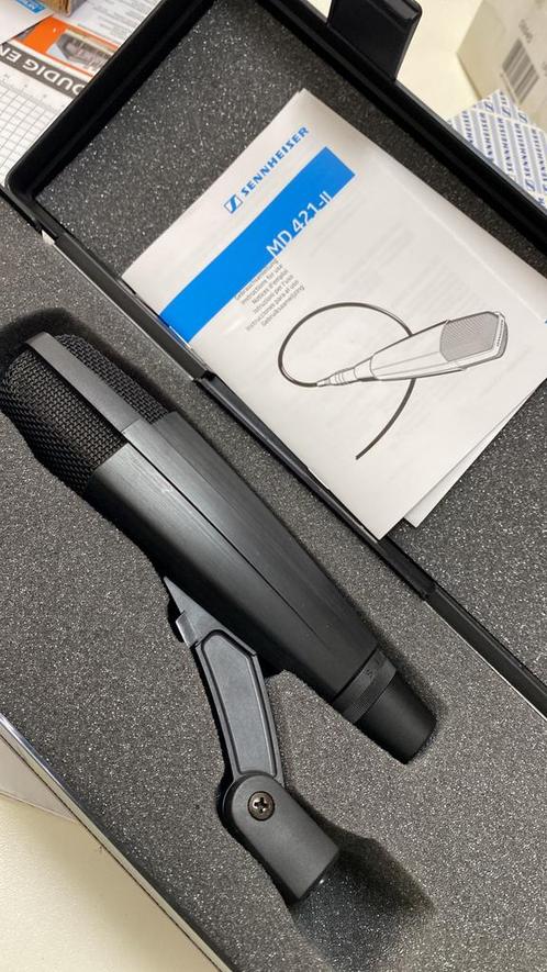 Sennheiser MD 421 ll, Muziek en Instrumenten, Microfoons, Zo goed als nieuw, Studiomicrofoon, Ophalen of Verzenden